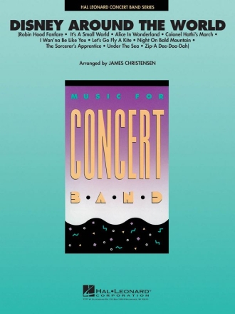 Disney Around the World Concert Band Partitur + Stimmen