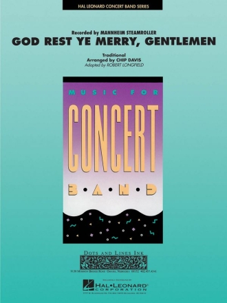 God Rest Ye Merry Gentlemen Concert Band Partitur + Stimmen