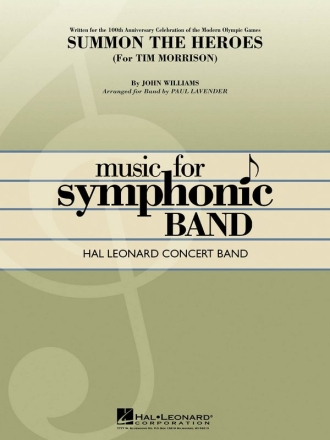 John Williams, Summon the Heroes Concert Band Partitur