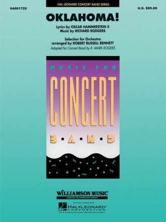Oklahoma Concert Band Partitur + Stimmen