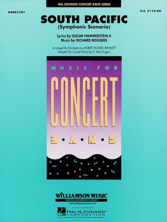 Oscar Hammerstein II_Richard Rodgers, South Pacific Concert Band Partitur