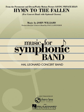 John Williams, Hymn to the fallen Concert Band/Harmonie Partitur