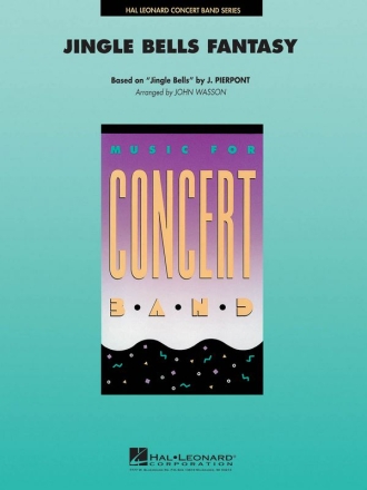 Jingle Bells Fantasy for concert band/harmonie score and parts