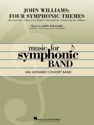 John Williams, John Williams: Four Symphonic Themes Concert Band Partitur + Stimmen