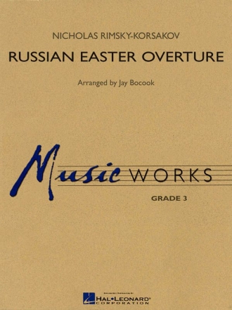 Nikolai Rimsky-Korsakov, Russian Easter Overture Concert Band Set+Audio-Online