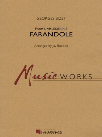 Georges Bizet, Farandole Concert Band Partitur + Stimmen