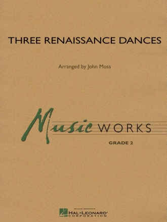 Three Renaissance Dances Concert Band Partitur + Stimmen