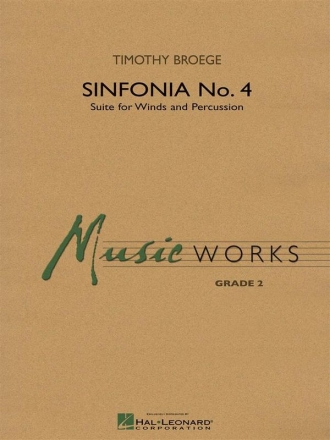 Timothy Broege, Sinfonia No. 4 Concert Band Partitur