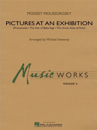 Modest Mussorgsky, Pictures At An Exhibition Concert Band Partitur
