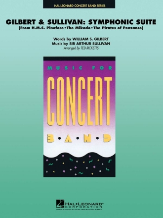 Gilbert & Sullivan (Symphonic Suite) Concert Band Partitur + Stimmen