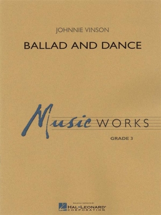 Johnnie Vinson, Ballad and Dance Concert Band Partitur