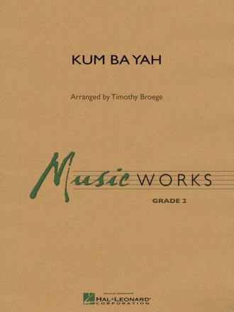 Kum Ba Yah Concert Band Partitur + Stimmen