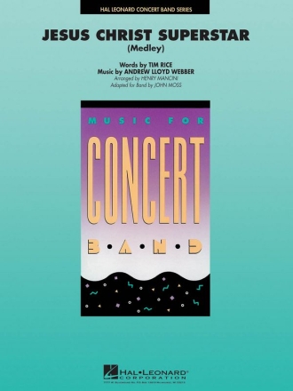 Andrew Lloyd Webber, Jesus Christ Superstar Concert Band/Harmonie Partitur + Stimmen