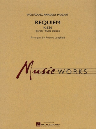 Wolfgang Amadeus Mozart, Requiem (K. 626) Concert Band Partitur