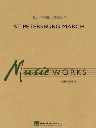 Johnnie Vinson, St. Petersburg March Concert Band Partitur