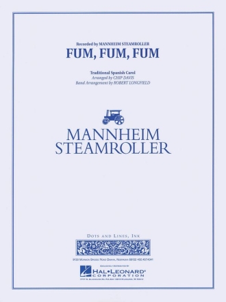 Fum, Fum, Fum Concert Band Partitur