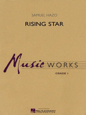 Samuel R. Hazo, Rising Star Concert Band/Harmonie Partitur
