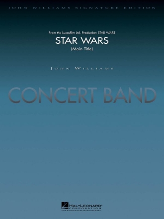 John Williams, Star Wars (Main Theme) Concert Band/Harmonie Partitur
