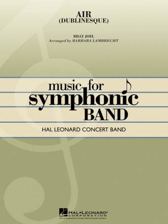 Billy Joel, Air (Dublinesque) Concert Band Partitur
