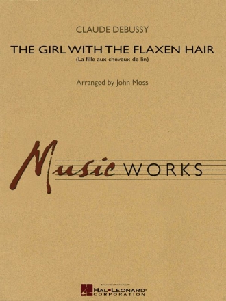 Claude Debussy, The Girl With The Flaxen Hair Concert Band Partitur
