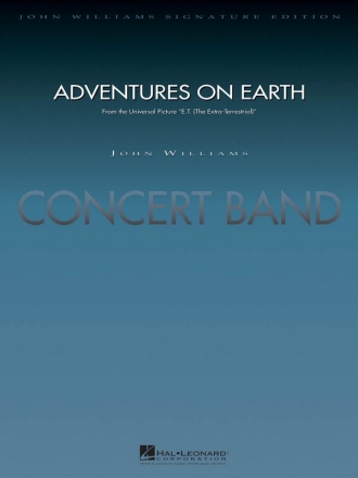 John Williams, Adventures on Earth ( from E.T. ) Concert Band/Harmonie Partitur + Stimmen