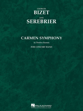 Georges Bizet, Carmen Symphony Concert Band Partitur + Stimmen