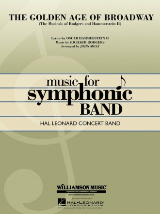 Oscar Hammerstein II_Richard Rodgers, The Golden Age of Broadway Concert Band/Harmonie Partitur + Stimmen