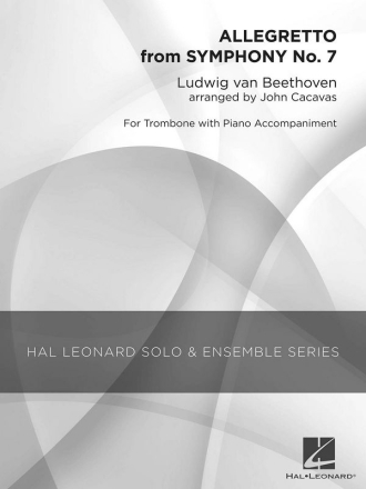 Ludwig van Beethoven, Allegretto from Symphony No. 7 Posaune Buch