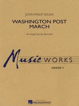 John Philip Sousa, Washington Post March Concert Band/Harmonie Partitur