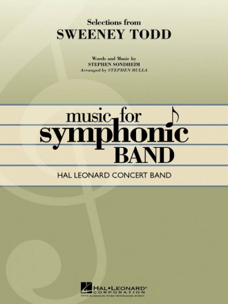 Stephen Sondheim, Selections From Sweeney Todd Concert Band/Harmonie Partitur + Stimmen