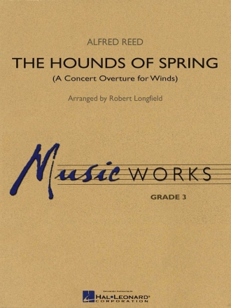 Alfred Reed, The Hounds of Spring Concert Band/Harmonie Partitur + Stimmen