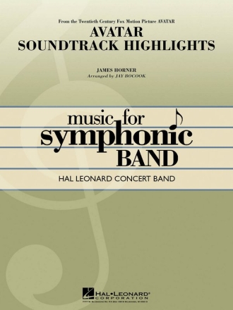 James Horner, Avatar Soundtrack Highlights Concert Band/Harmonie Partitur