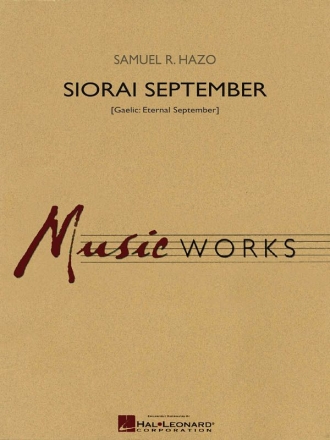 Samuel R. Hazo, Siorai September Concert Band/Harmonie Partitur