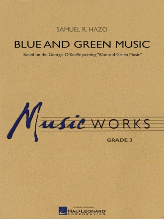 Samuel R. Hazo, Blue and Green Music Concert Band/Harmonie Partitur