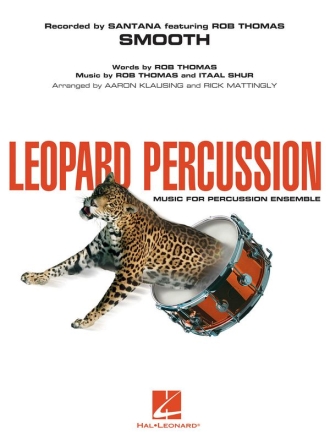 Itaal Shur_Rob Thomas, Smooth Percussionensemble Partitur + Stimmen