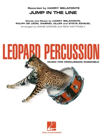 Jump in the Line Percussionensemble Partitur + Stimmen