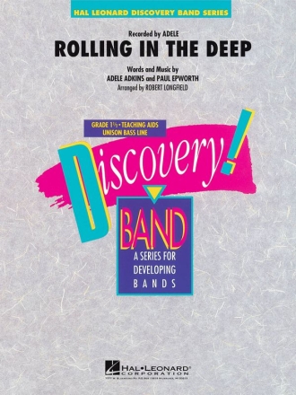 Adele Adkins_Paul Epworth, Rolling in the Deep Concert Band/Harmonie Partitur