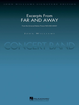 John Williams, Excerpts from Far and Away Concert Band Partitur