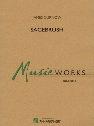 James Curnow, Sagebrush Concert Band/Harmonie Partitur + Stimmen