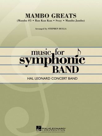 Mambo Greats Concert Band/Harmonie Partitur