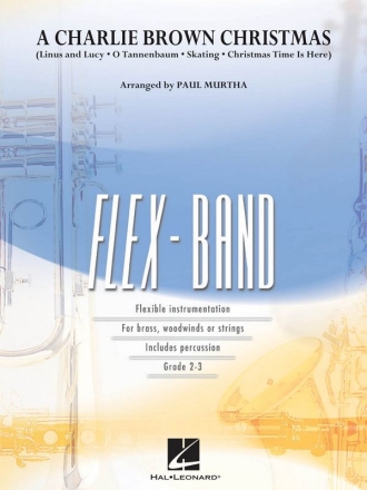 Vince Guaraldi, A Charlie Brown Christmas 5-Part Flexible Band and Opt. Strings Partitur + Stimmen