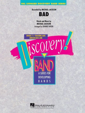 Michael Jackson, Bad Concert Band/Harmonie Partitur + Stimmen