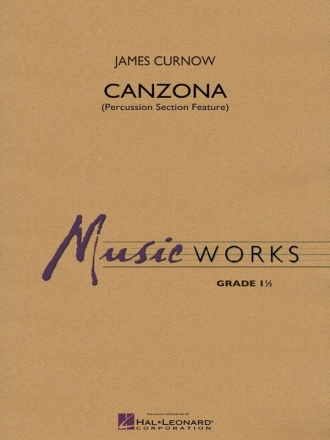 James Curnow, Canzona (Percussion Section Feature) Concert Band/Harmonie Partitur