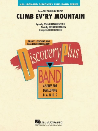 Oscar Hammerstein II_Richard Rodgers, Climb Ev'ry Mountain Concert Band/Harmonie Partitur