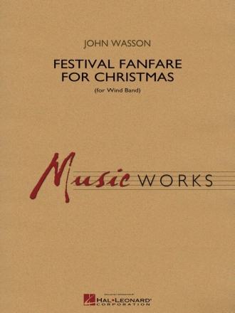 Festival Fanfare for Christmas for concert band/harmonie score and parts