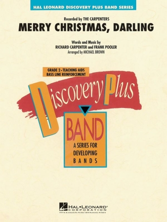 Richard Carpenter_Frank Pooler, Merry Christmas, Darling Concert Band/Harmonie Partitur + Stimmen