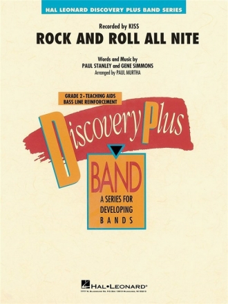 Paul Stanley_Gene Simmons, Rock and Roll All Nite Concert Band/Harmonie Partitur