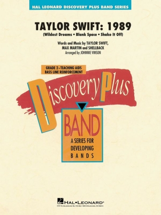 Taylor Swift: 1989 Concert Band/Harmonie Partitur + Stimmen