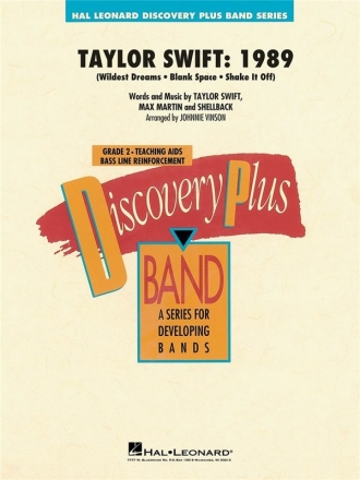 Taylor Swift: 1989 Concert Band/Harmonie Partitur