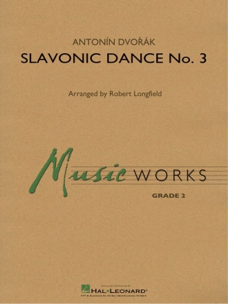 Antonn Dvork, Slavonic Dance No. 3 Concert Band Partitur + Stimmen
